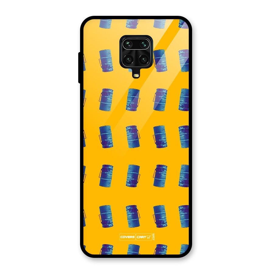Mumbai Citystyle Glass Back Case for Redmi Note 9 Pro