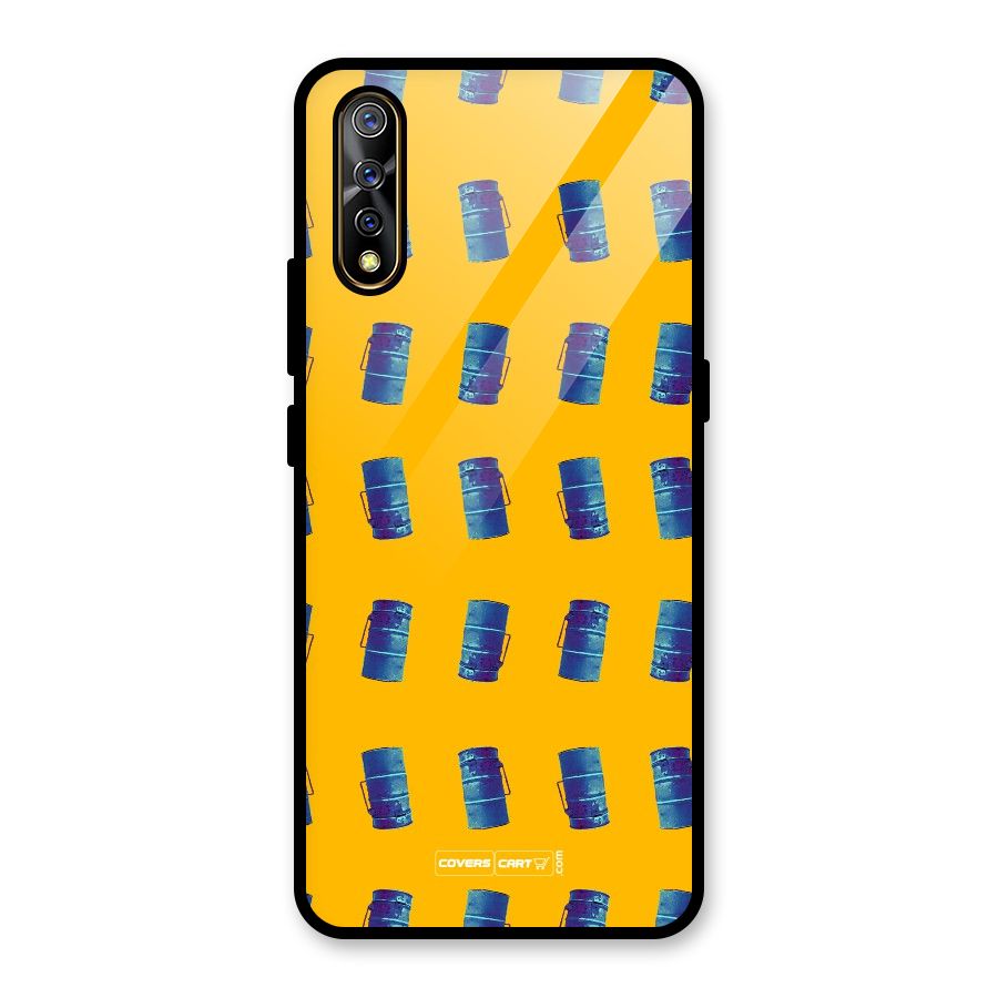 Mumbai Citystyle Glass Back Case for Vivo S1