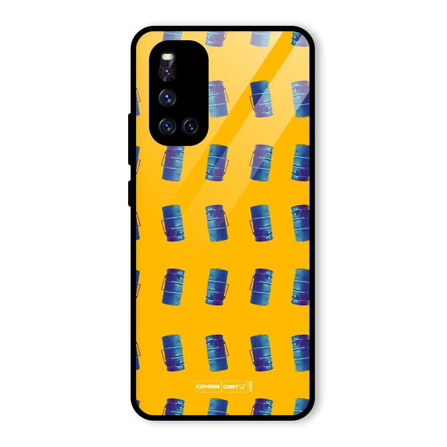 Mumbai Citystyle Glass Back Case for Vivo V19