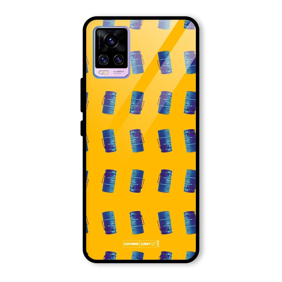 Mumbai Citystyle Glass Back Case for Vivo V20 Pro