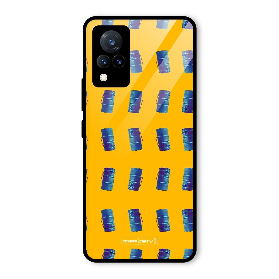 Mumbai Citystyle Glass Back Case for Vivo V21 5G