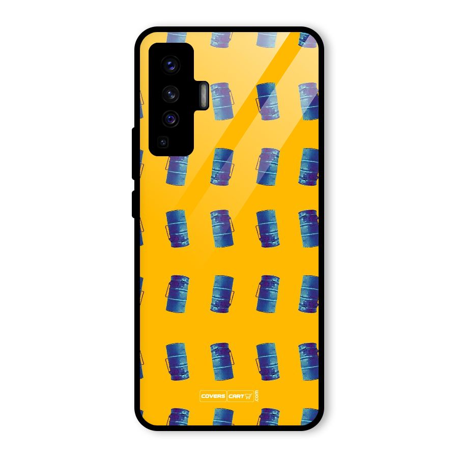 Mumbai Citystyle Glass Back Case for Vivo X50