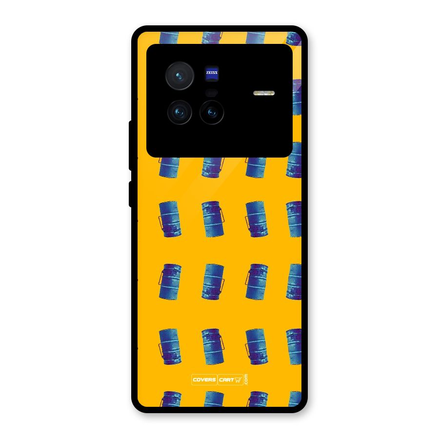 Mumbai Citystyle Glass Back Case for Vivo X80