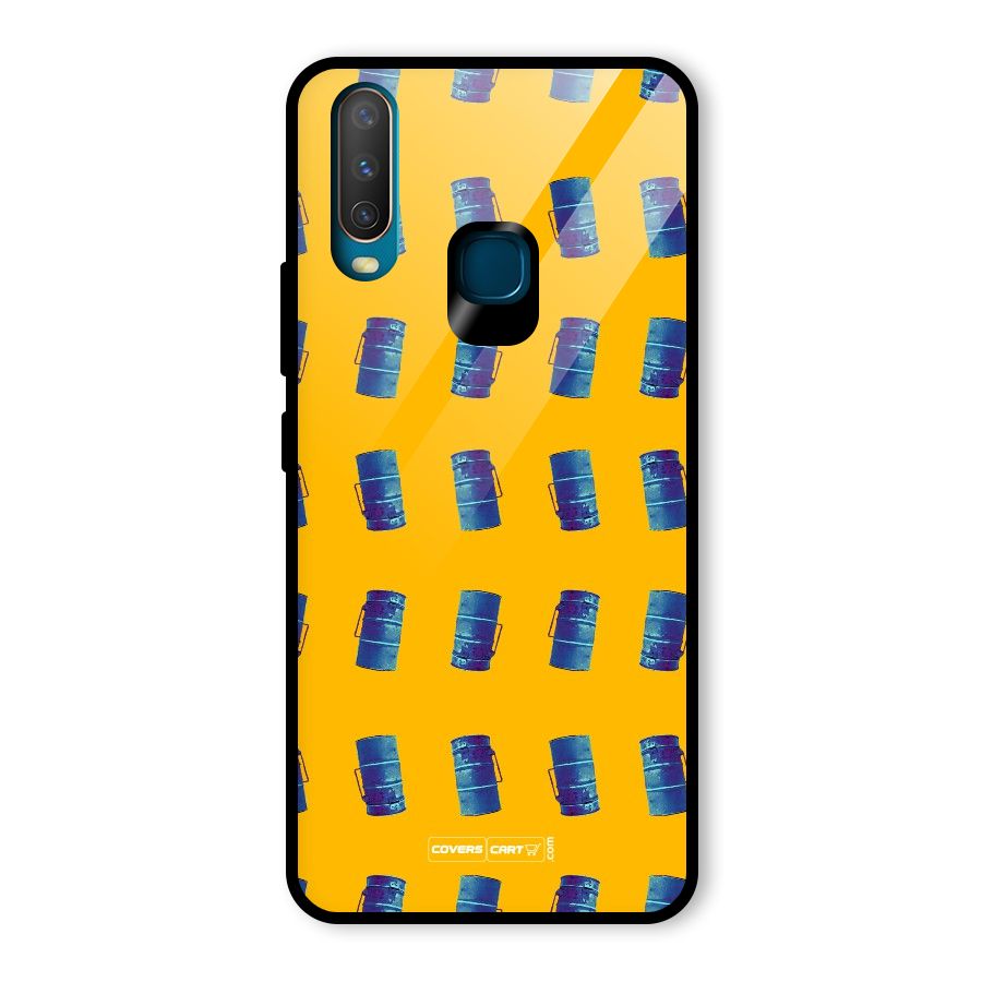 Mumbai Citystyle Glass Back Case for Vivo Y17
