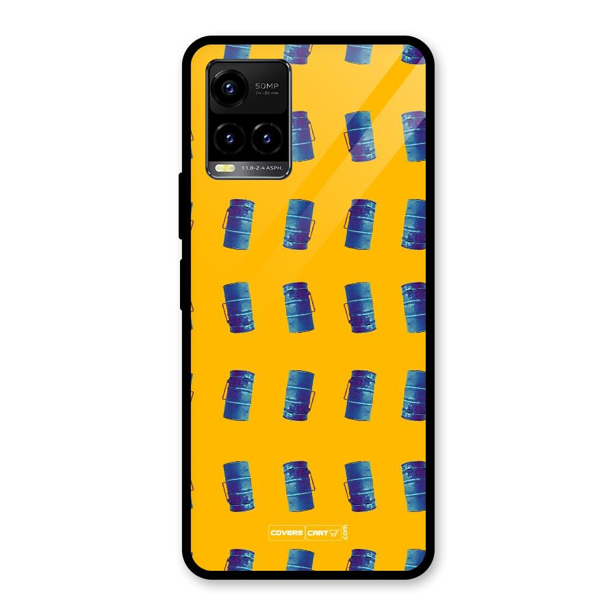 Mumbai Citystyle Glass Back Case for Vivo Y21T