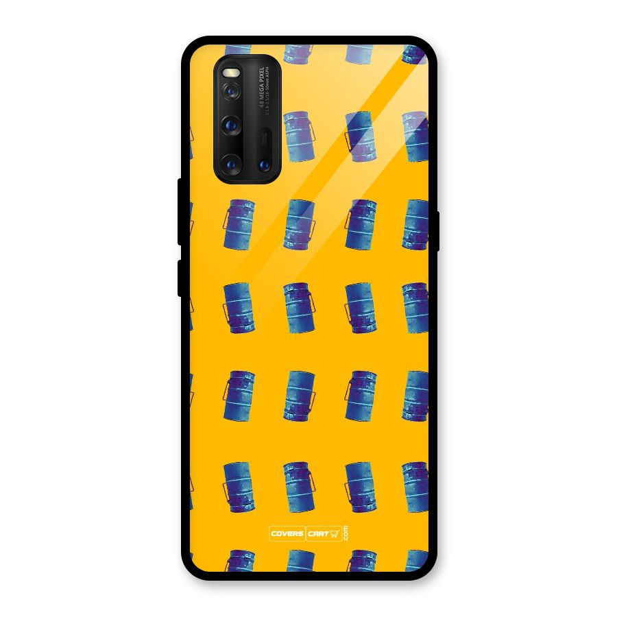 Mumbai Citystyle Glass Back Case for Vivo iQOO 3