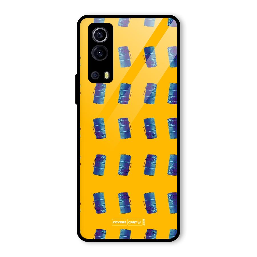 Mumbai Citystyle Glass Back Case for Vivo iQOO Z3