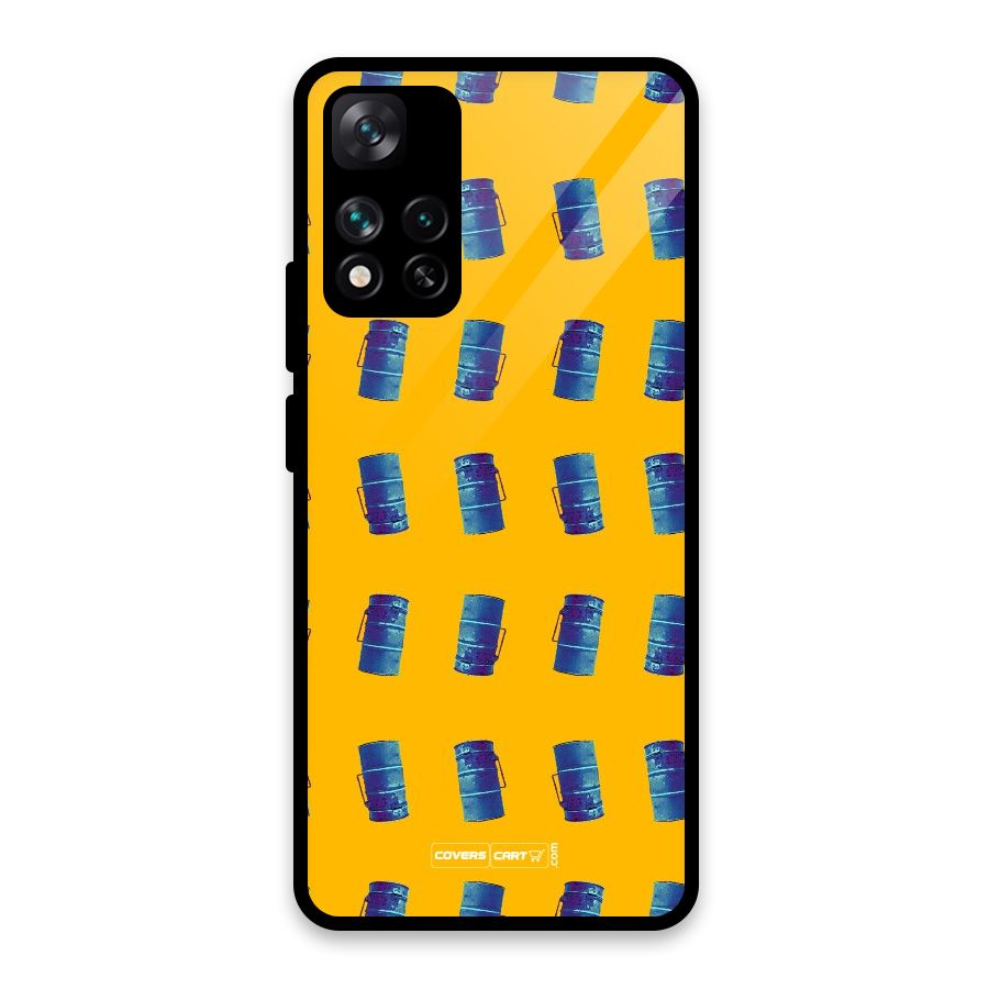 Mumbai Citystyle Glass Back Case for Xiaomi 11i HyperCharge 5G