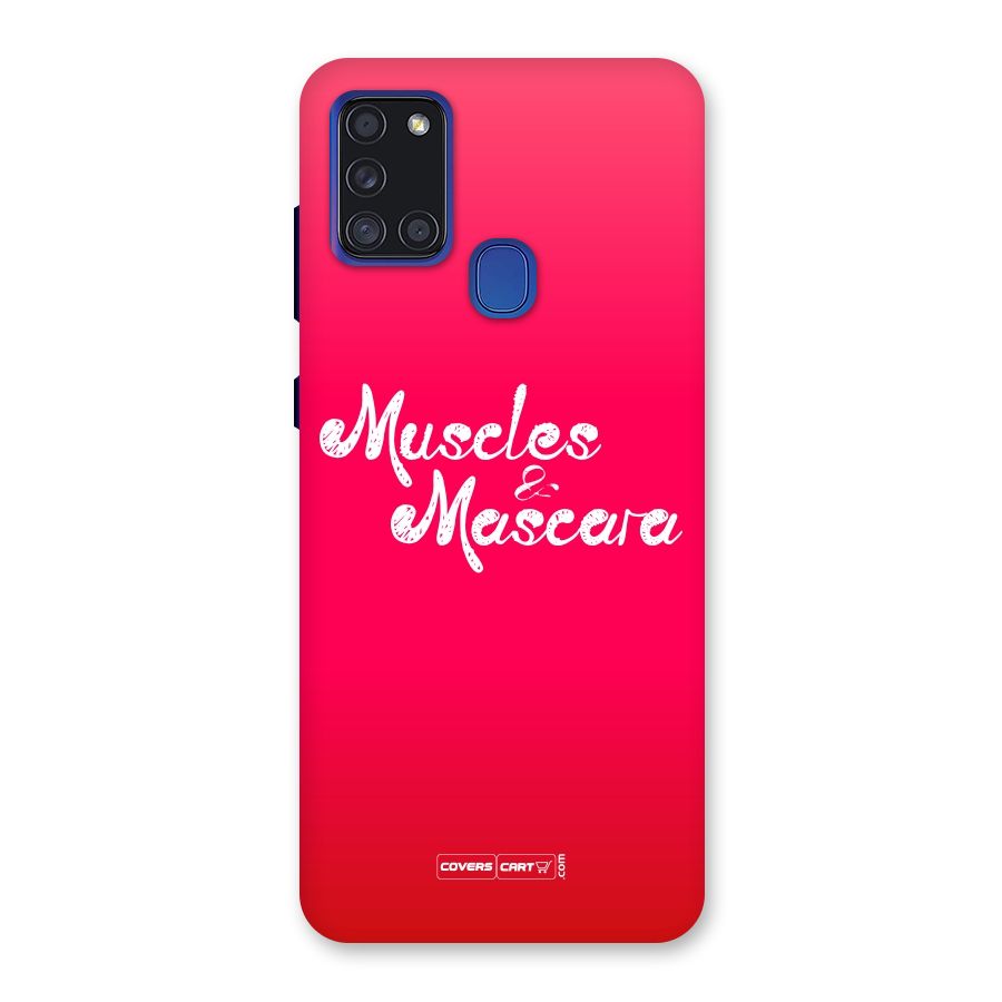 Muscles and Mascara Back Case for Galaxy A21s