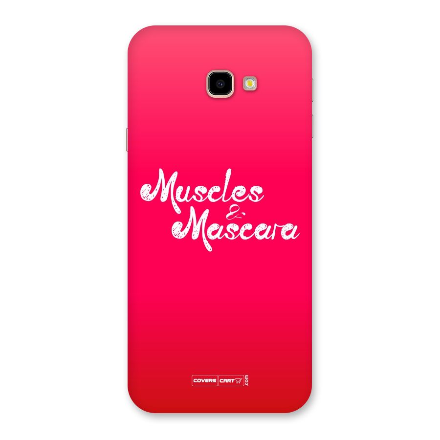 Muscles and Mascara Back Case for Galaxy J4 Plus