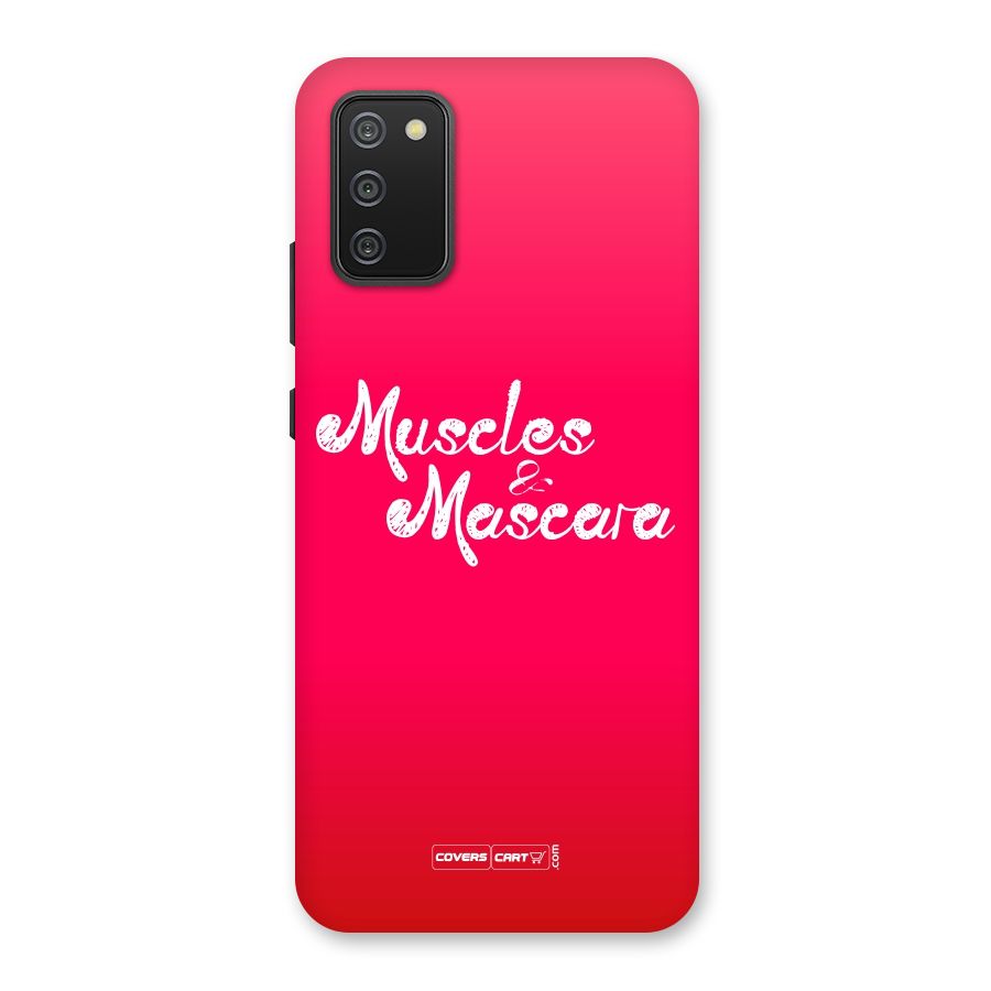 Muscles and Mascara Back Case for Galaxy M02s