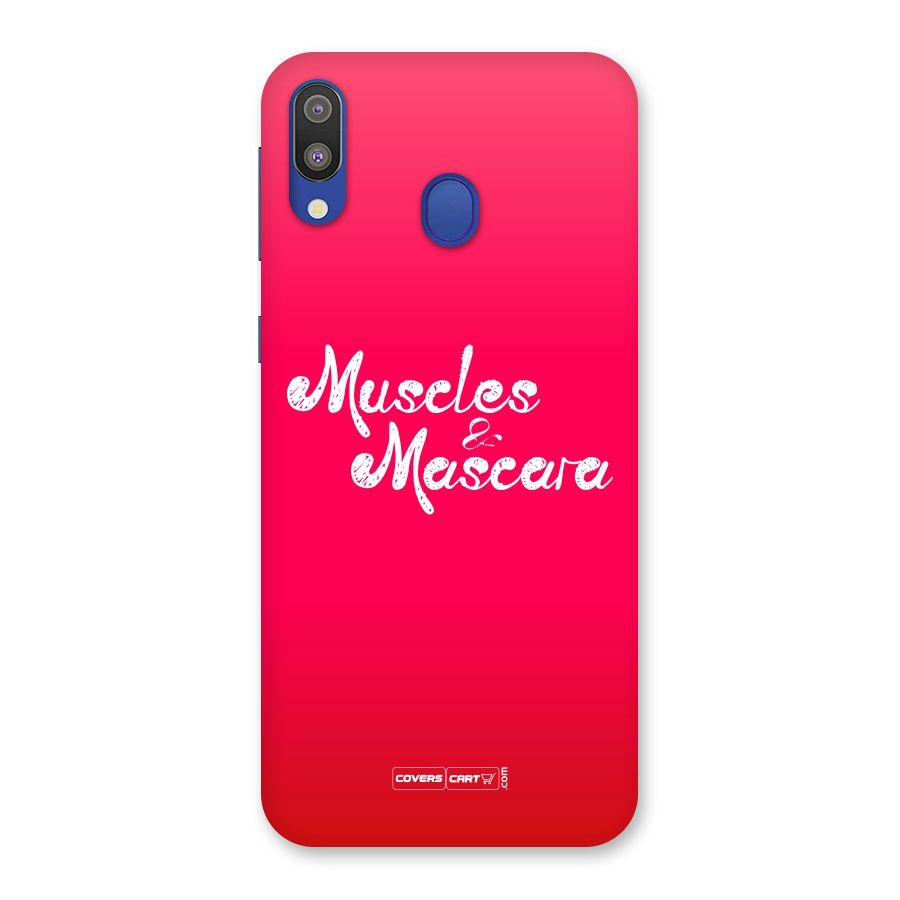Muscles and Mascara Back Case for Galaxy M20