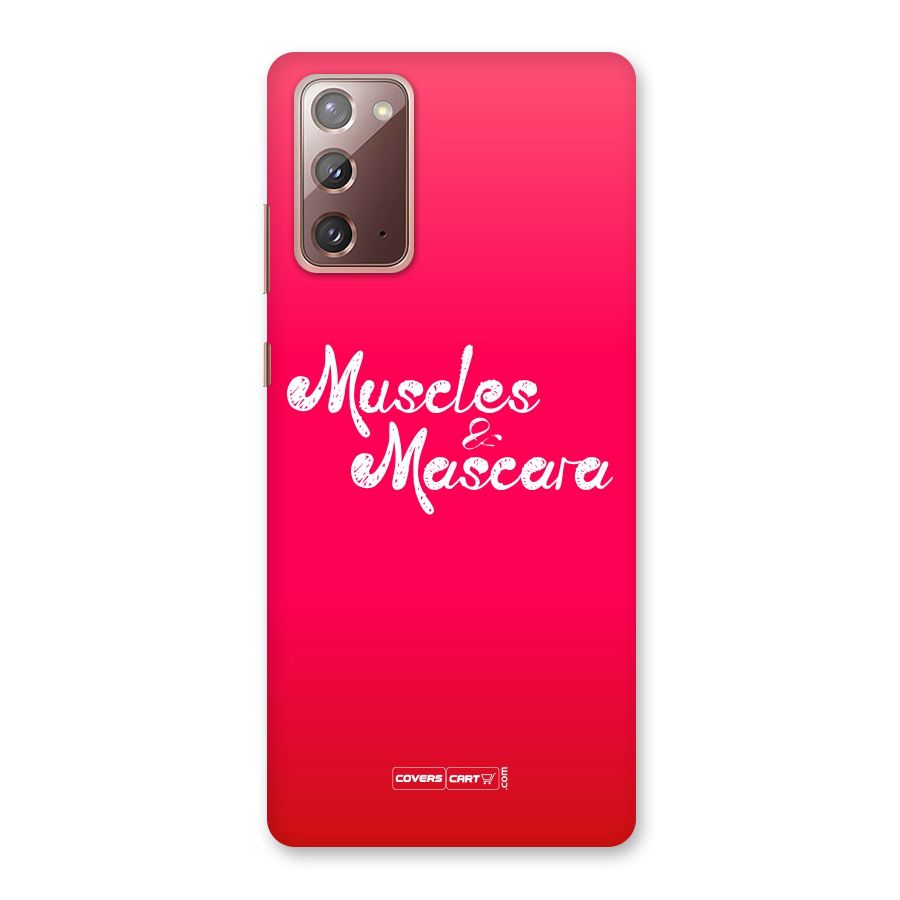 Muscles and Mascara Back Case for Galaxy Note 20