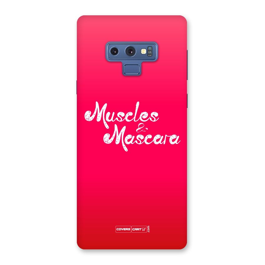 Muscles and Mascara Back Case for Galaxy Note 9