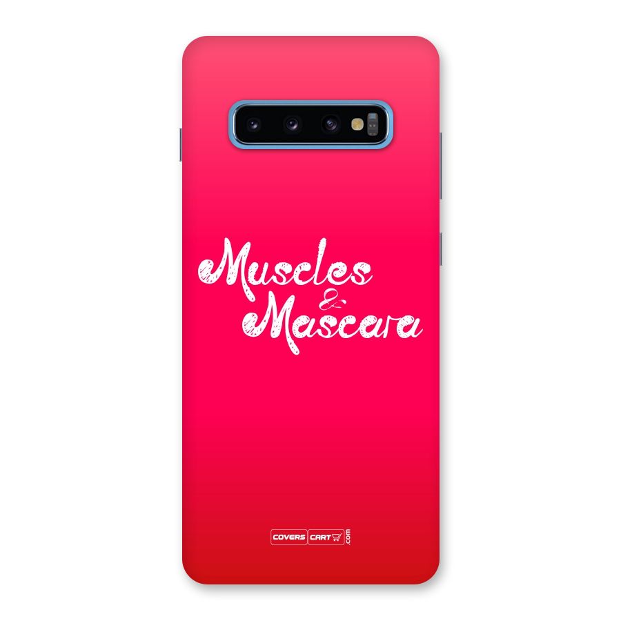 Muscles and Mascara Back Case for Galaxy S10 Plus