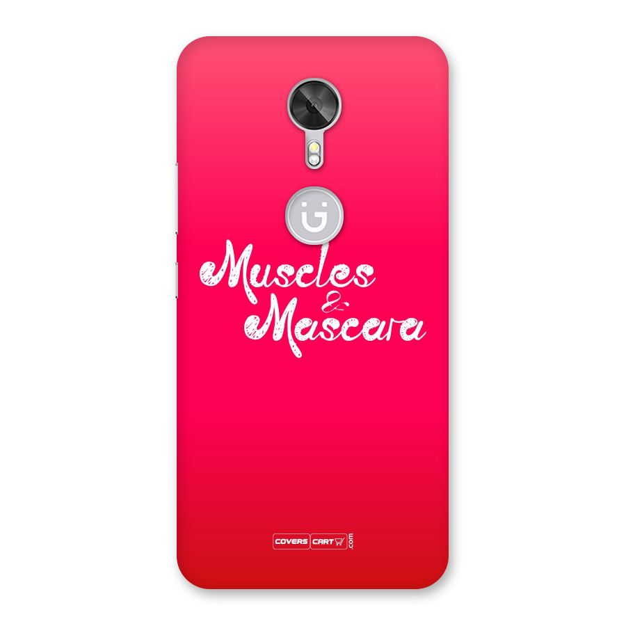 Muscles and Mascara Back Case for Gionee A1