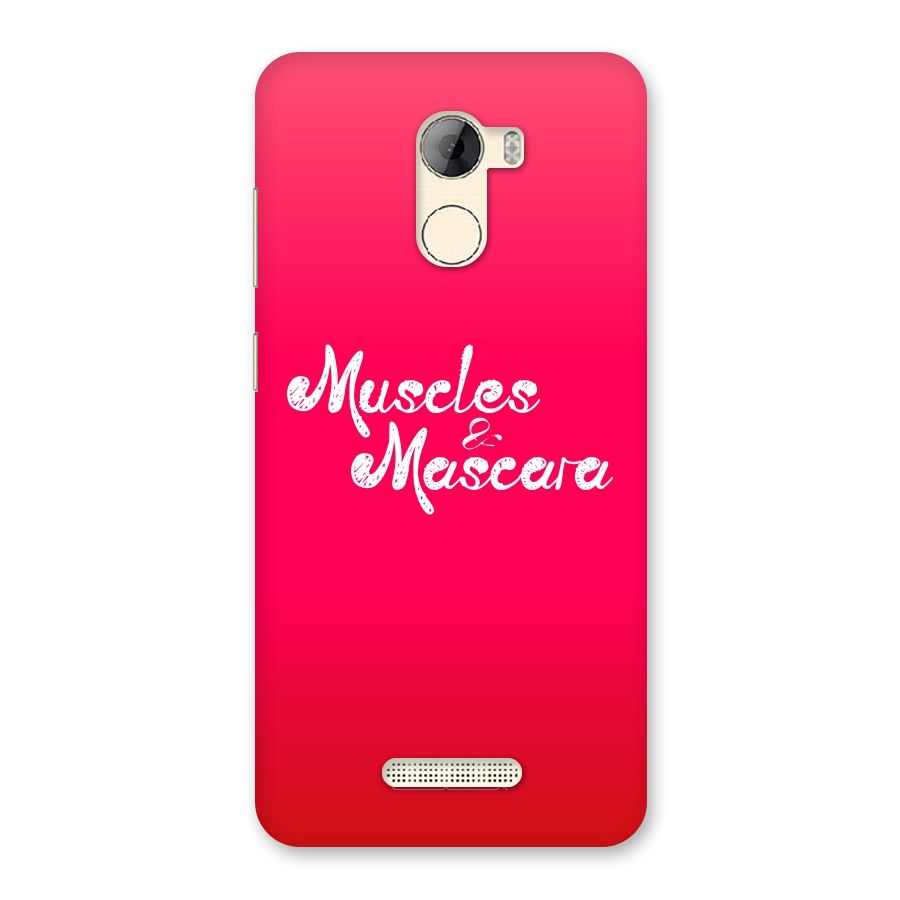 Muscles and Mascara Back Case for Gionee A1 LIte