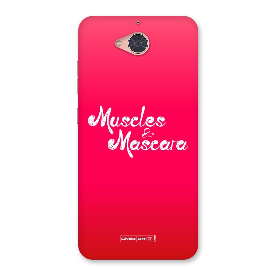 Muscles and Mascara Back Case for Gionee S6 Pro