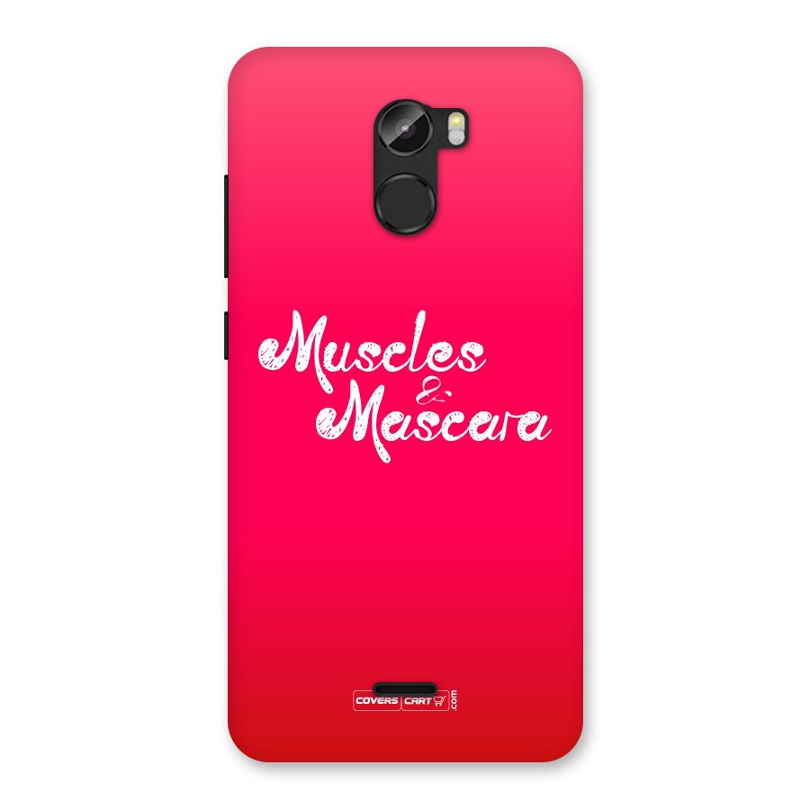 Muscles and Mascara Back Case for Gionee X1