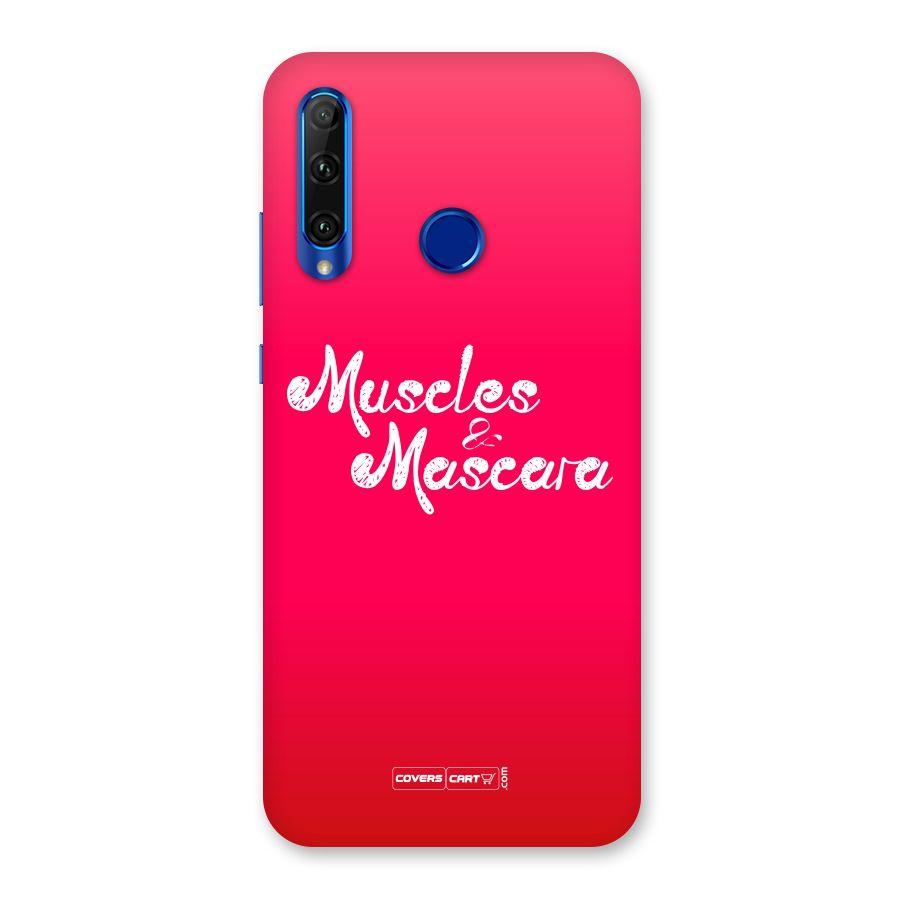 Muscles and Mascara Back Case for Honor 20i