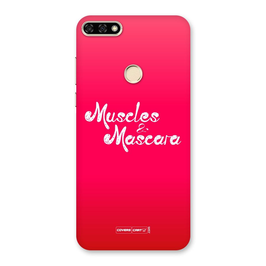 Muscles and Mascara Back Case for Honor 7A