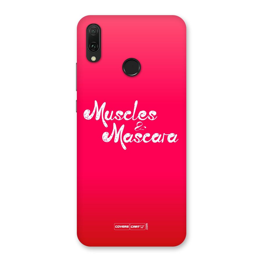 Muscles and Mascara Back Case for Huawei Y9 (2019)