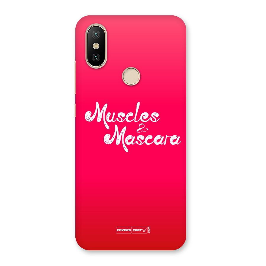 Muscles and Mascara Back Case for Mi A2