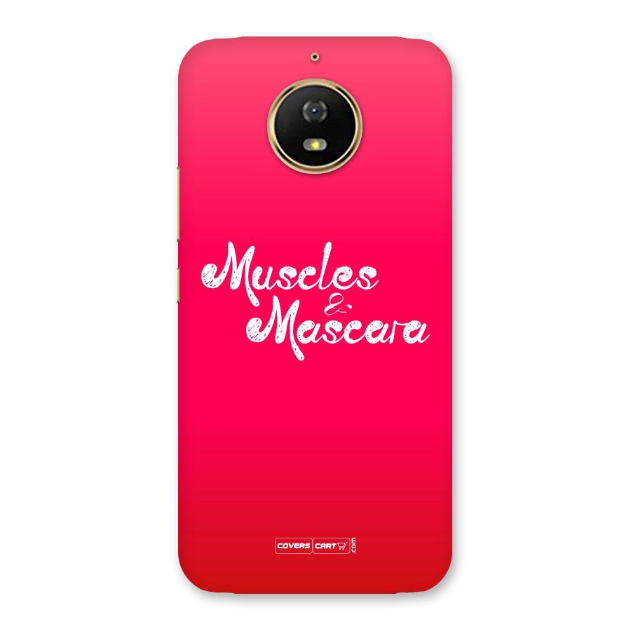 Muscles and Mascara Back Case for Moto G5s
