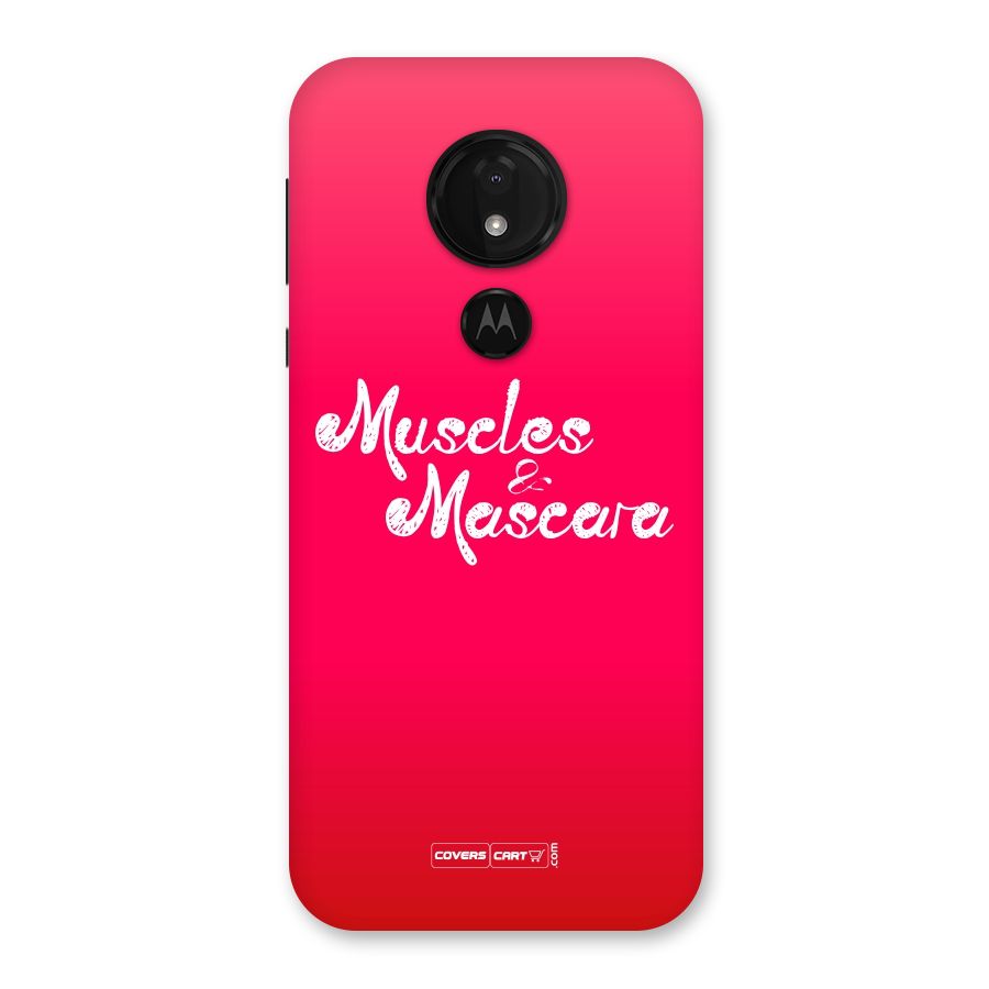 Muscles and Mascara Back Case for Moto G7 Power