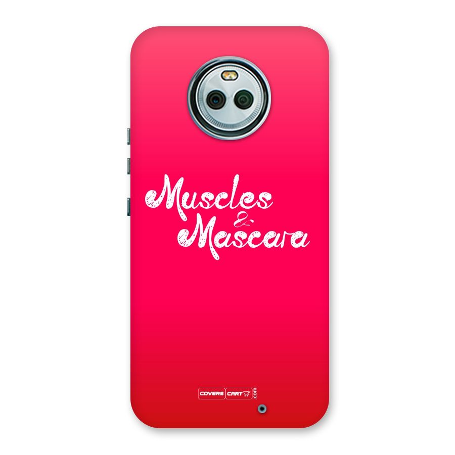 Muscles and Mascara Back Case for Moto X4