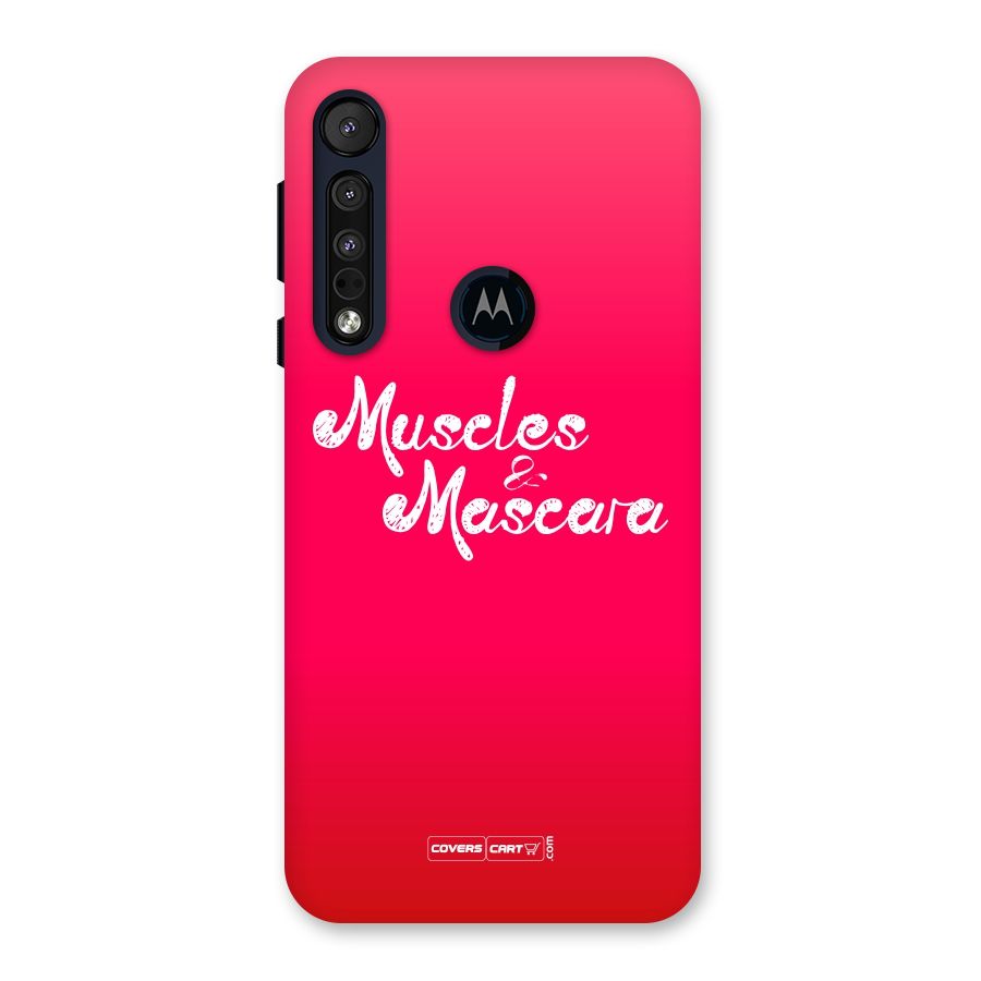 Muscles and Mascara Back Case for Motorola One Macro