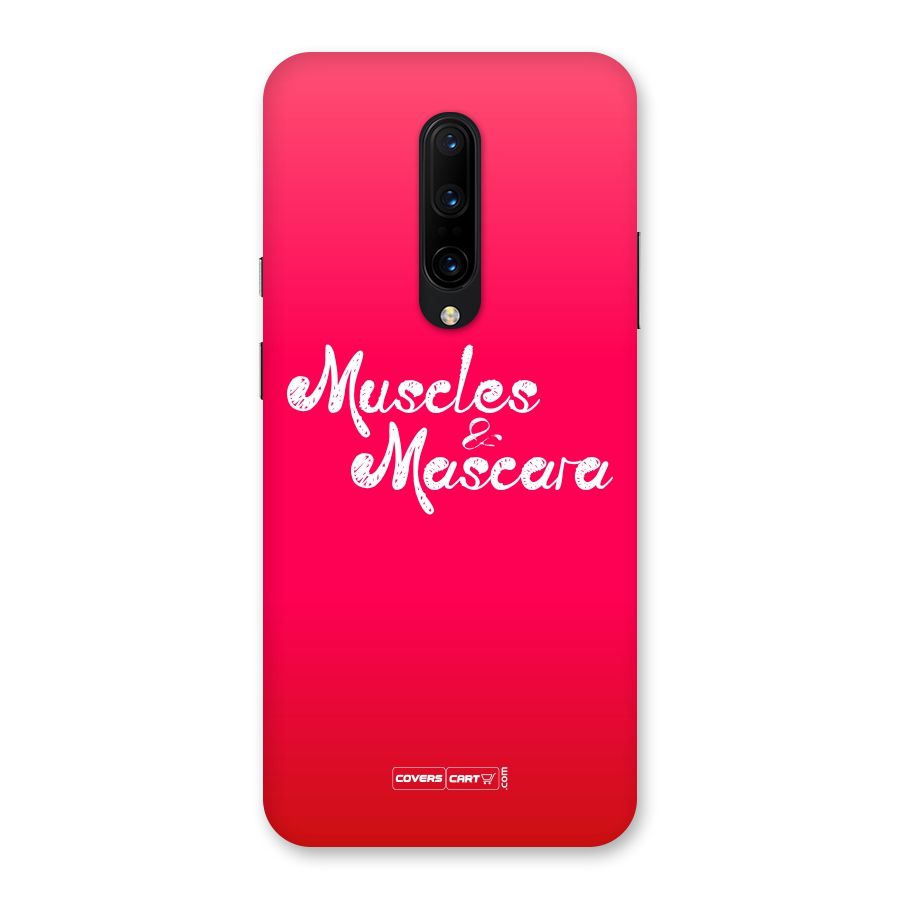 Muscles and Mascara Back Case for OnePlus 7 Pro