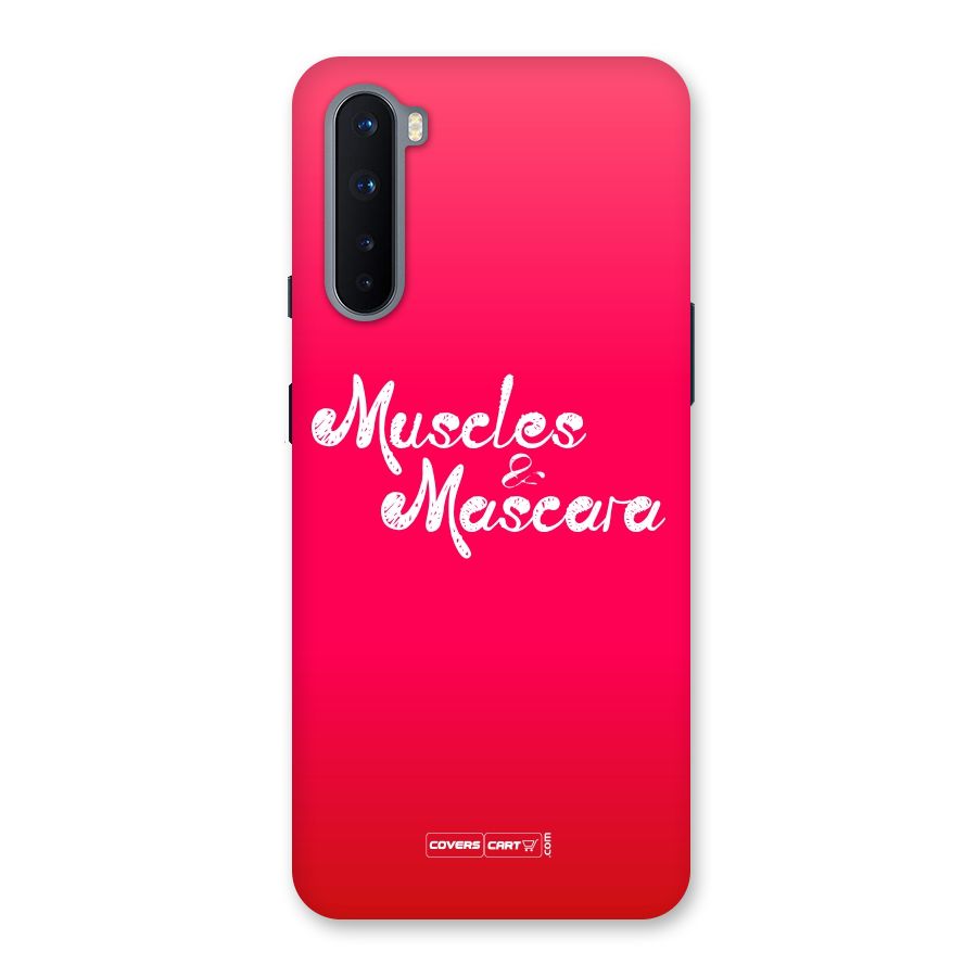 Muscles and Mascara Back Case for OnePlus Nord