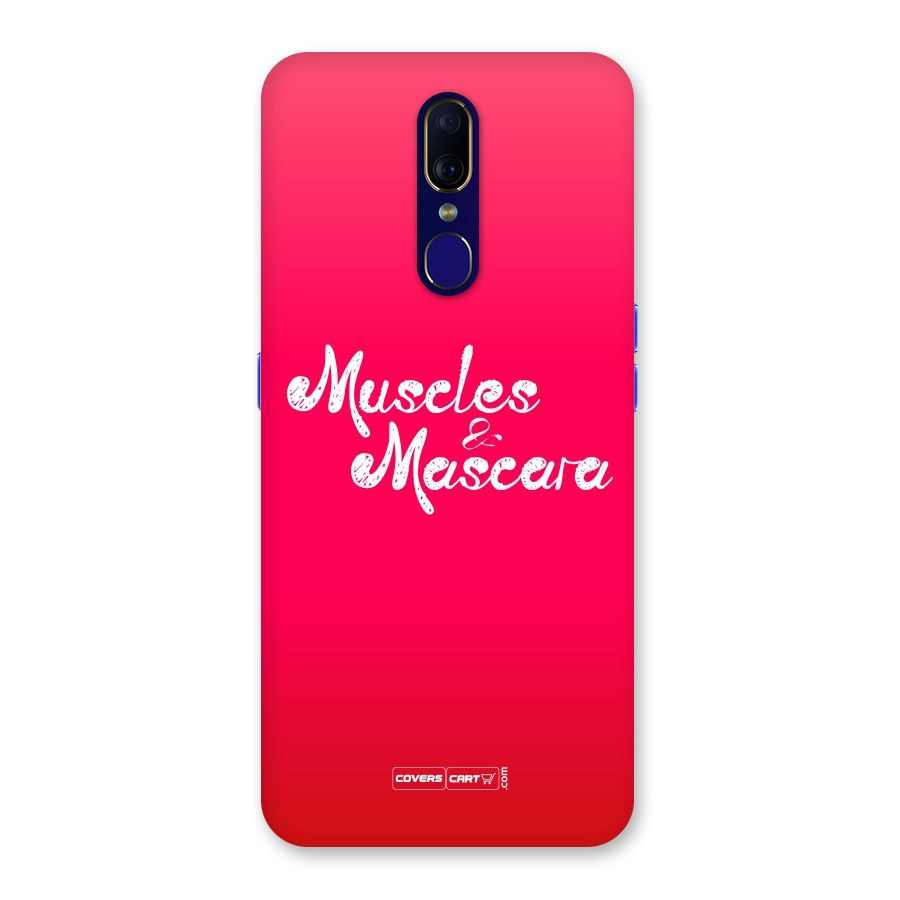Muscles and Mascara Back Case for Oppo F11