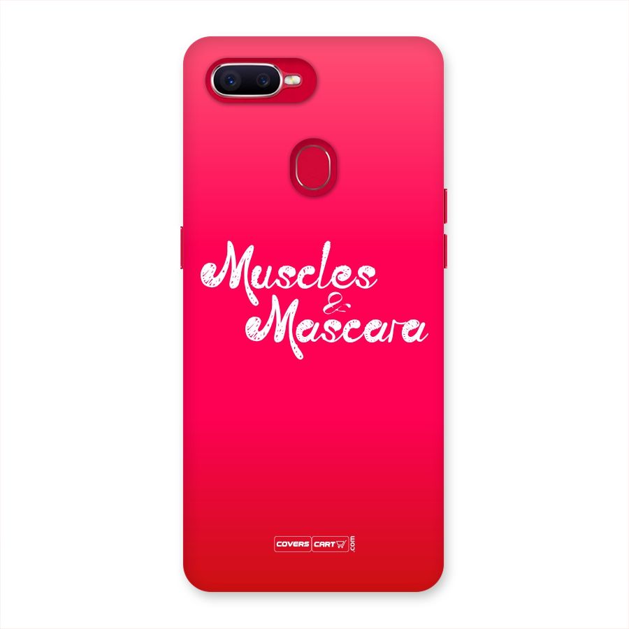 Muscles and Mascara Back Case for Oppo F9 Pro