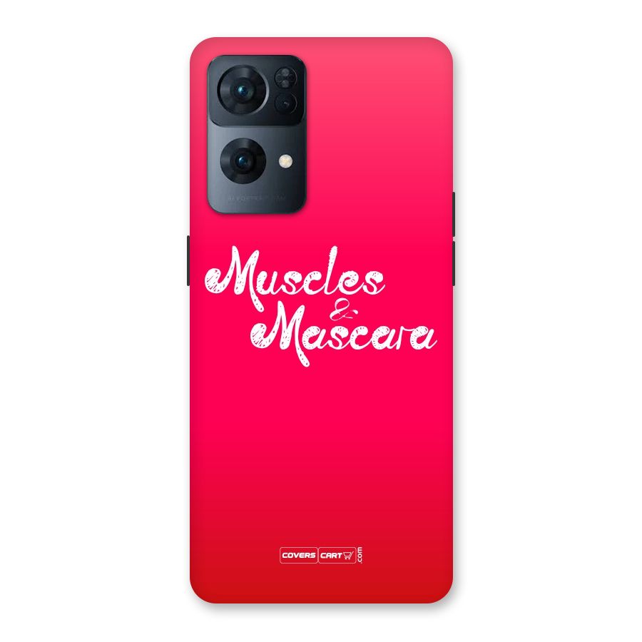 Muscles and Mascara Back Case for Oppo Reno7 Pro 5G