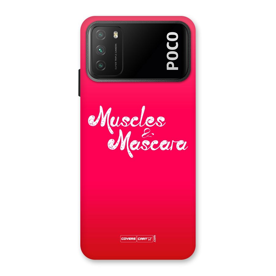 Muscles and Mascara Back Case for Poco M3