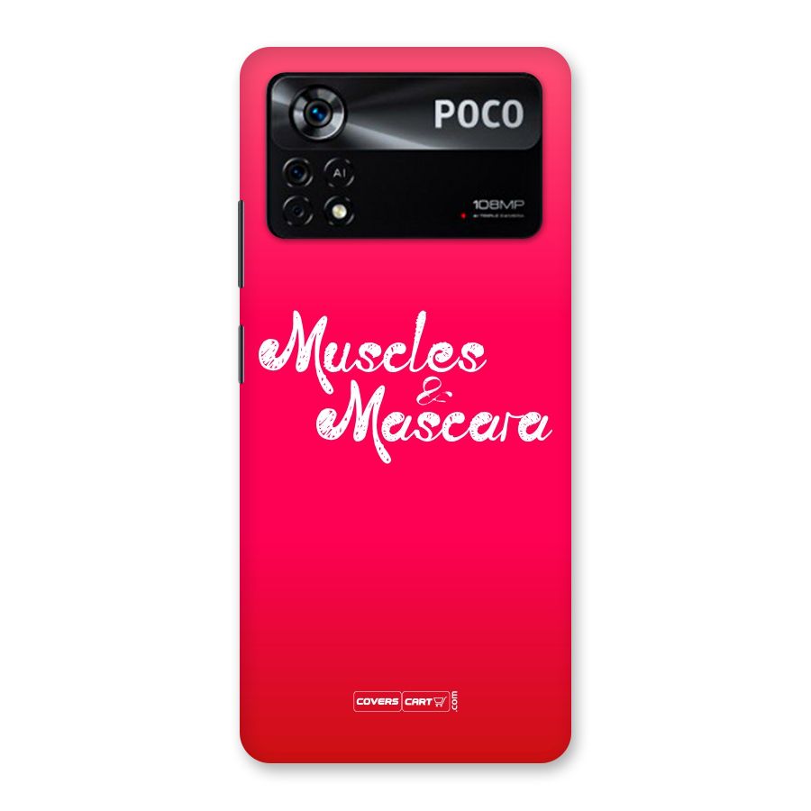 Muscles and Mascara Back Case for Poco X4 Pro 5G