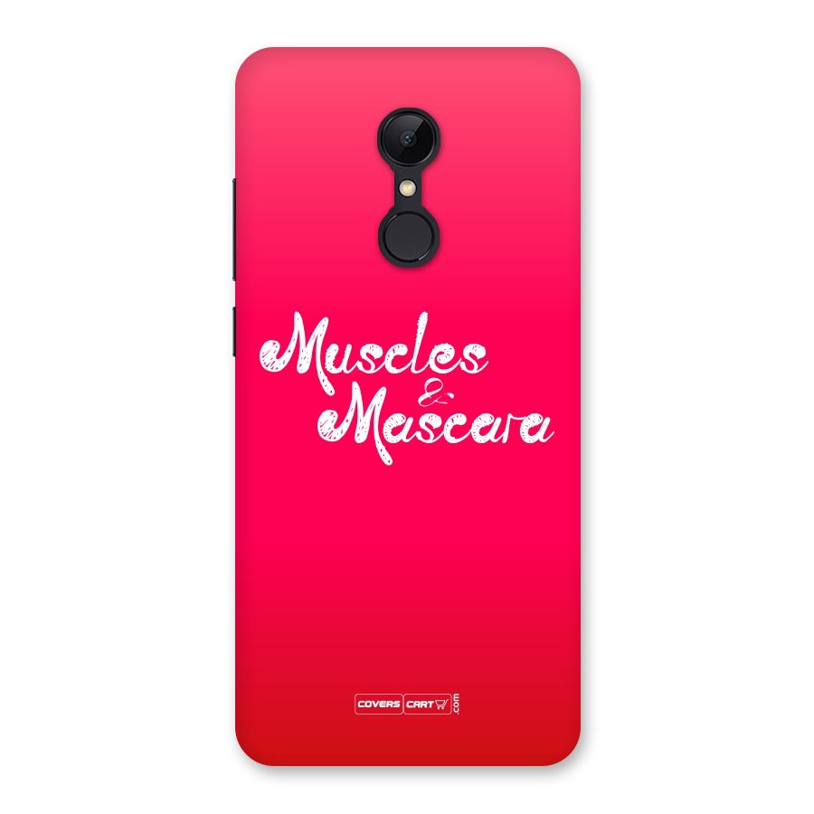 Muscles and Mascara Back Case for Redmi 5