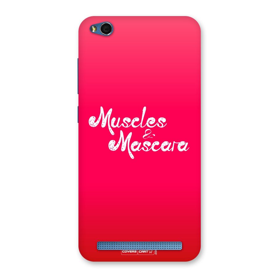 Muscles and Mascara Back Case for Redmi 5A