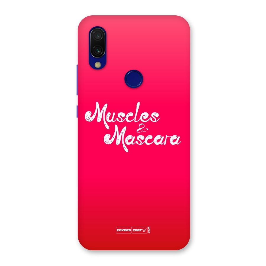 Muscles and Mascara Back Case for Redmi 7