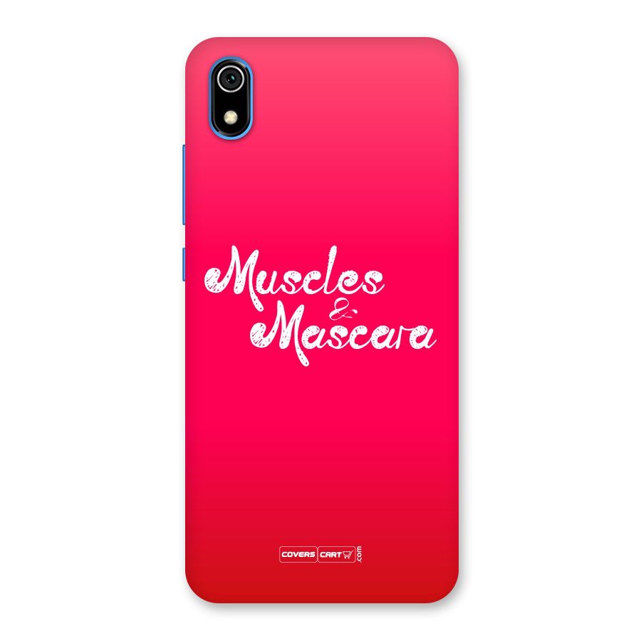 Muscles and Mascara Back Case for Redmi 7A