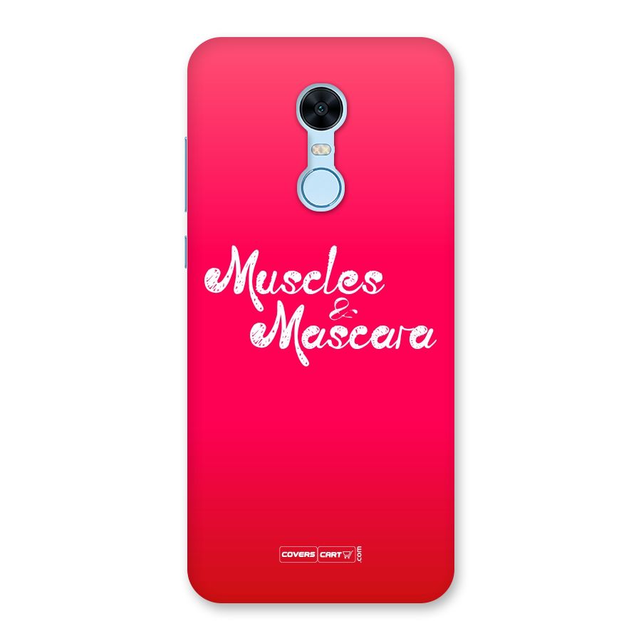 Muscles and Mascara Back Case for Redmi Note 5