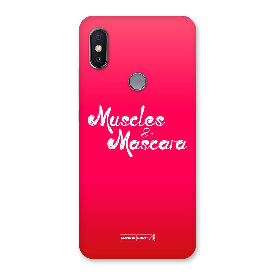 Muscles and Mascara Back Case for Redmi Y2