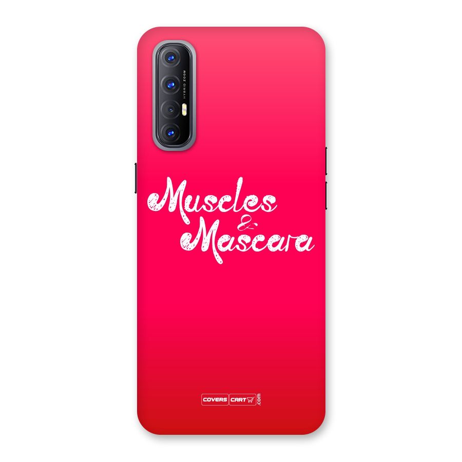 Muscles and Mascara Back Case for Reno3 Pro