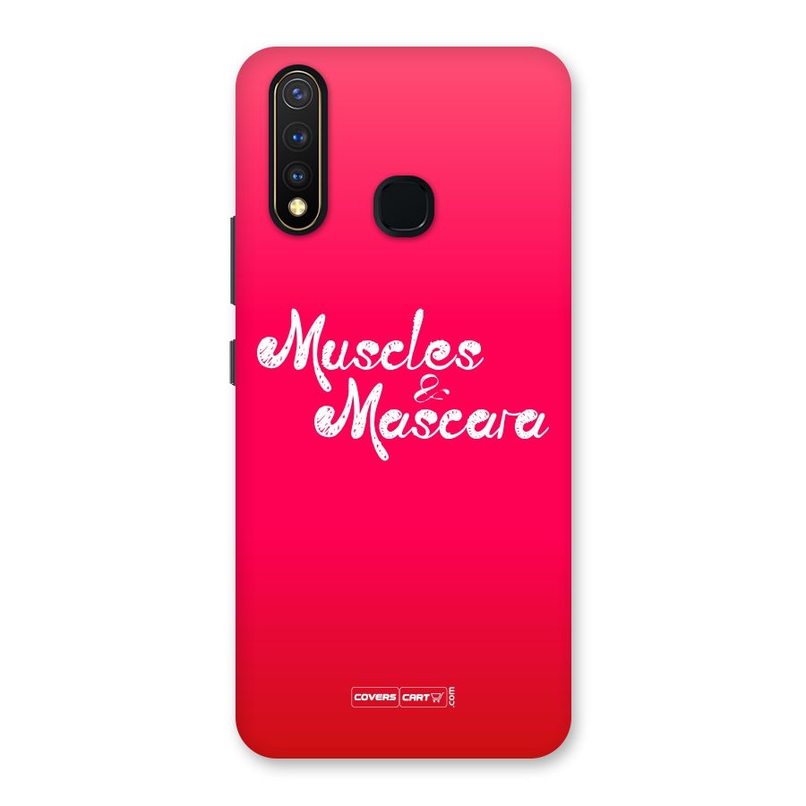 Muscles and Mascara Back Case for Vivo U20
