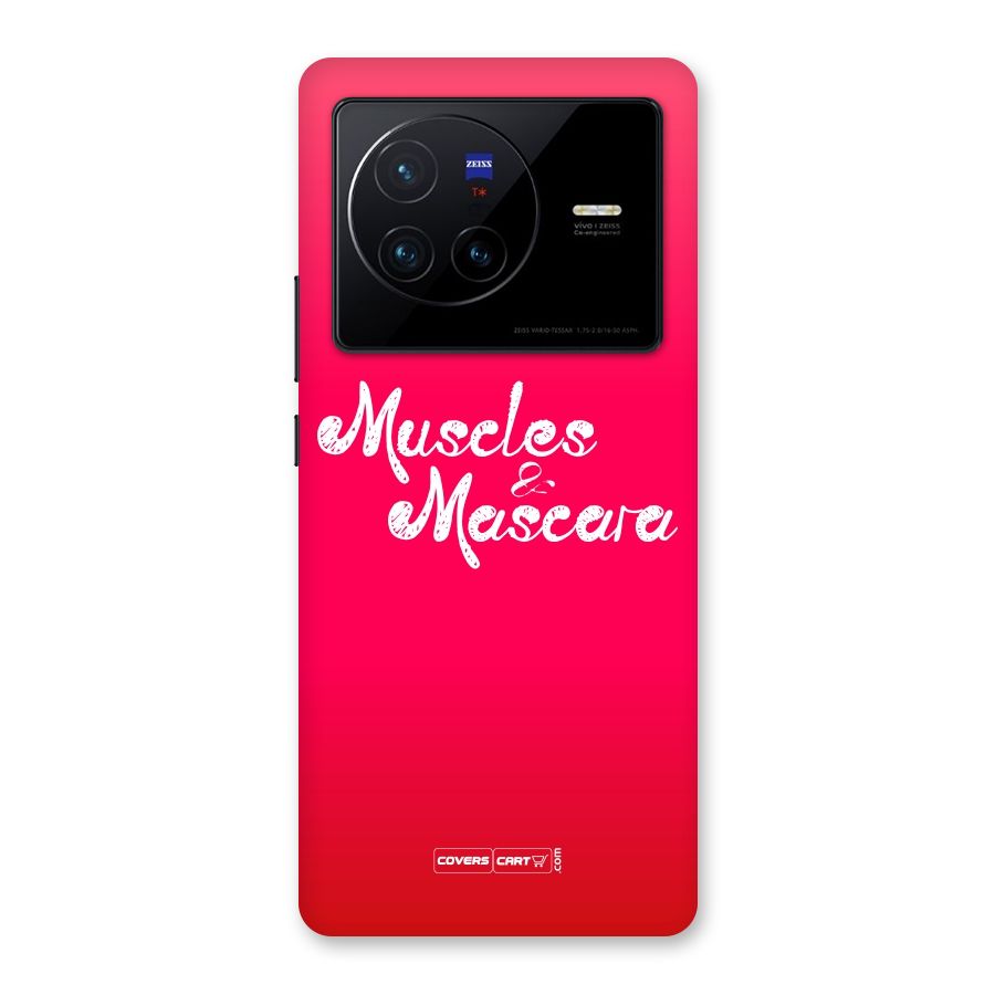 Muscles and Mascara Back Case for Vivo X80