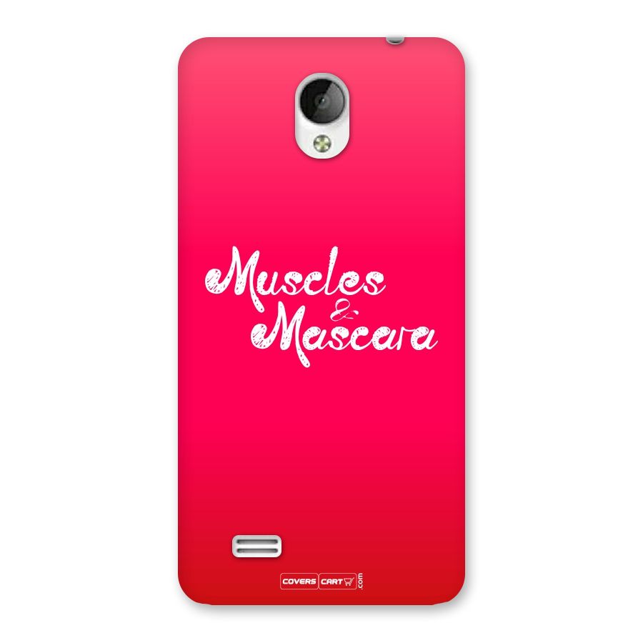 Muscles and Mascara Back Case for Vivo Y21
