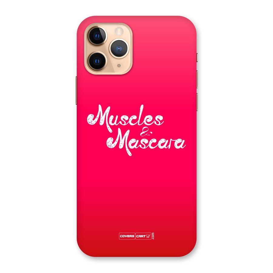 Muscles and Mascara Back Case for iPhone 11 Pro