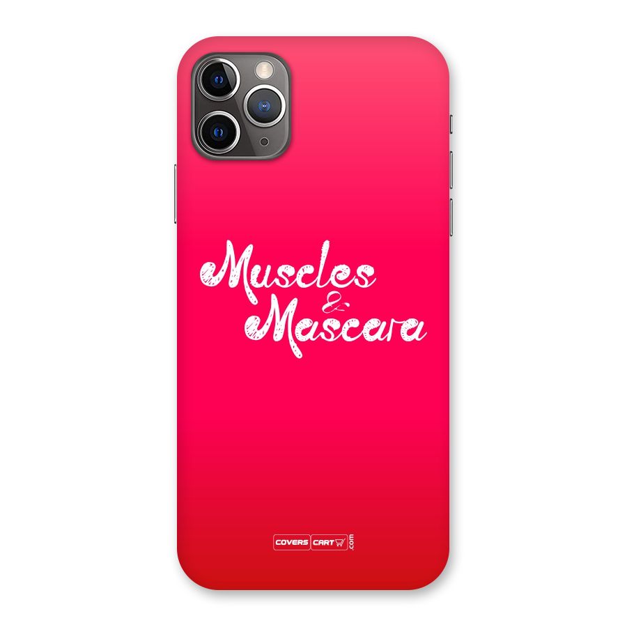 Muscles and Mascara Back Case for iPhone 11 Pro Max